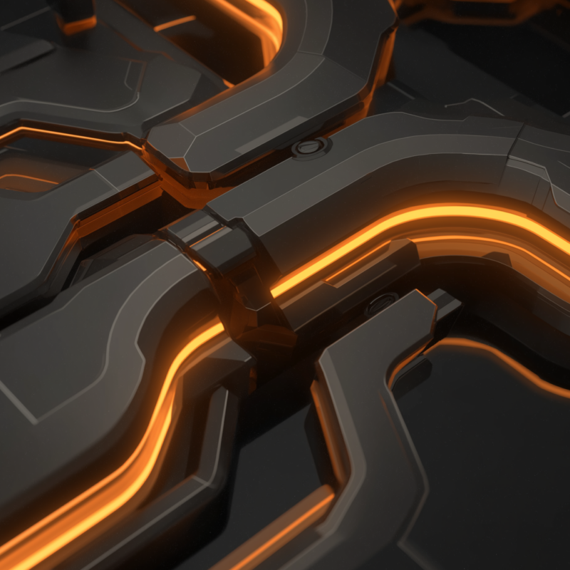 Abstract visualization of interconnected agentic systems enabling autonomous security operations and threat response.