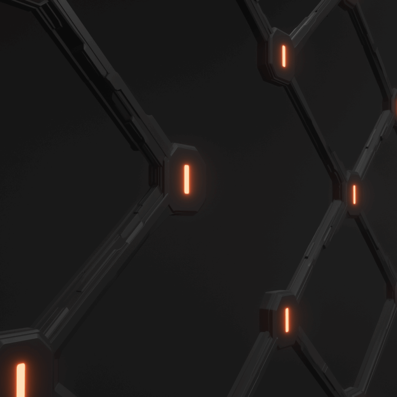 Interconnected agent nodes forming a unified agentic mesh.